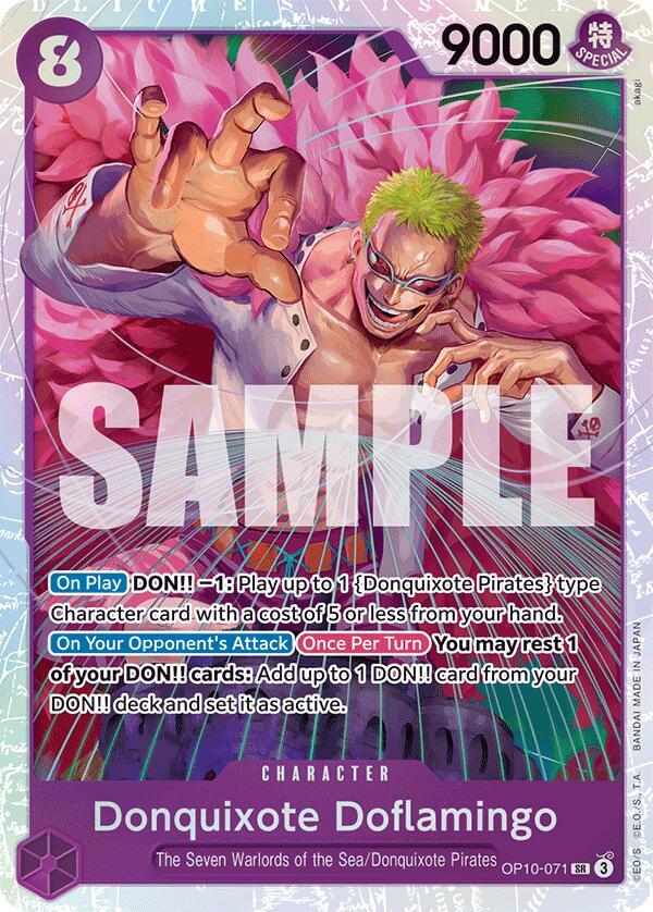Donquixote Doflamingo OP10-071 Royal Blood Foil