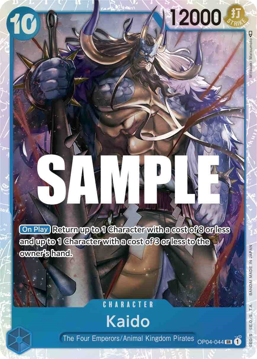Kaido OP04-044 Kingdoms of Intrigue Foil