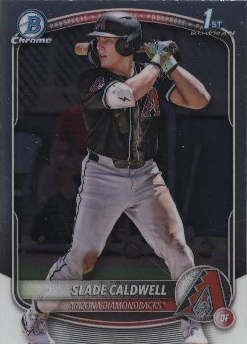 2025 Bowman - Chrome Prospects Slade Caldwell #BCP-21 (RC)