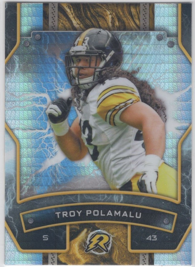2024 Topps Resurgence - Troy Polamalu #89 Prism Refractor