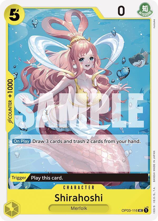 Shirahoshi (OP03-116) (Reprint) OP03-116 Premium Booster -The Best- Regular