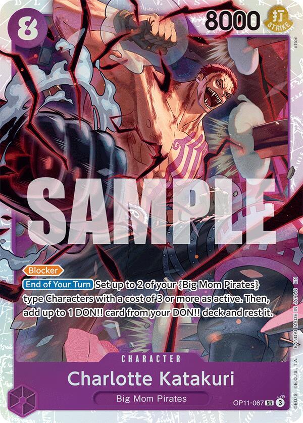 Charlotte Katakuri (067) OP11-067 A Fist of Divine Speed Foil