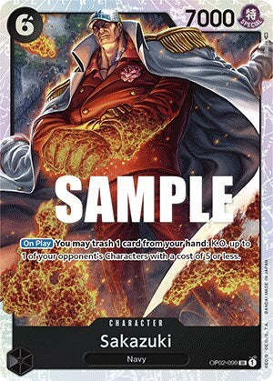 Sakazuki OP02-099 Paramount War Foil