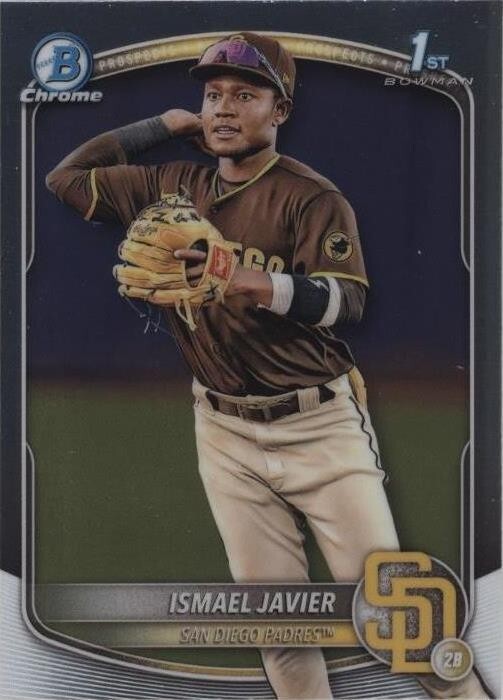 2025 Bowman - Chrome Prospects Ismael Javier #BCP-52 (RC)