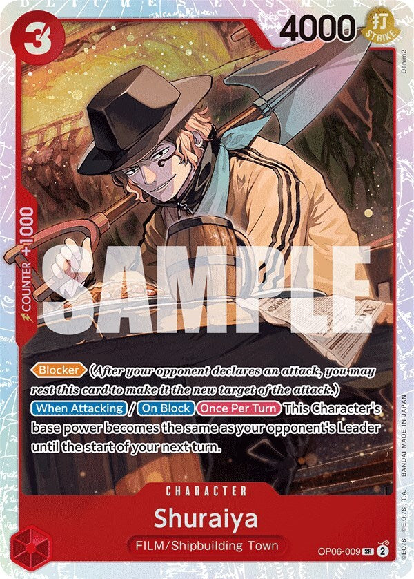 Shuraiya OP06-009 Wings of the Captain Foil