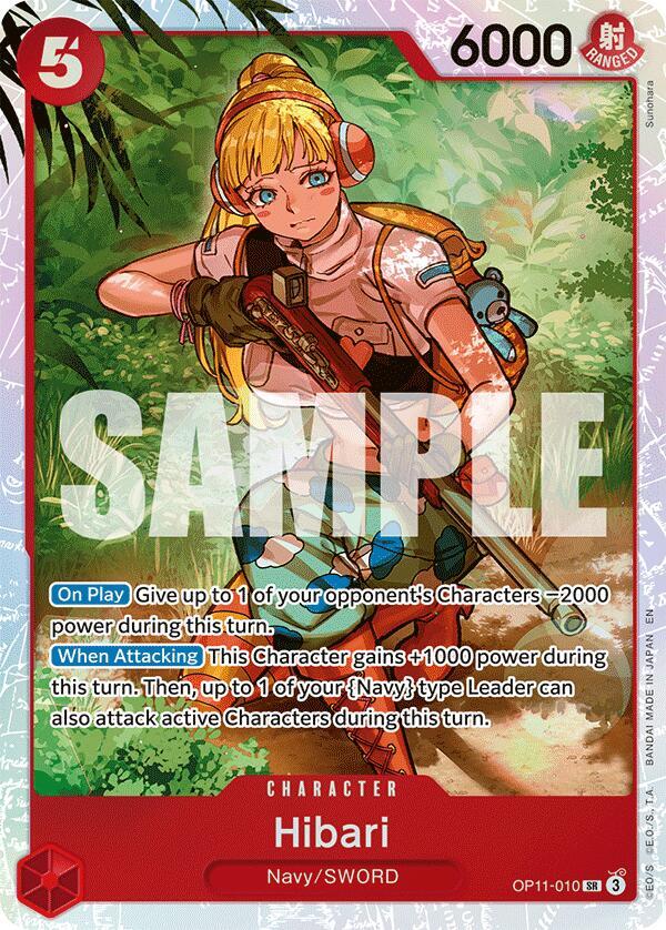Hibari OP11-010 A Fist of Divine Speed Foil
