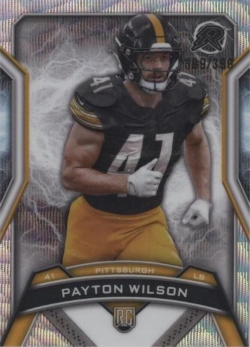2024 Topps Resurgence - Rookies Payton Wilson #181 Surge Refractor /399 (RC)