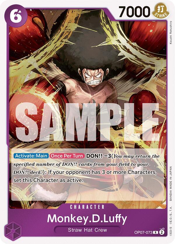 Monkey.D.Luffy (073) OP07-073 500 Years in the Future Foil