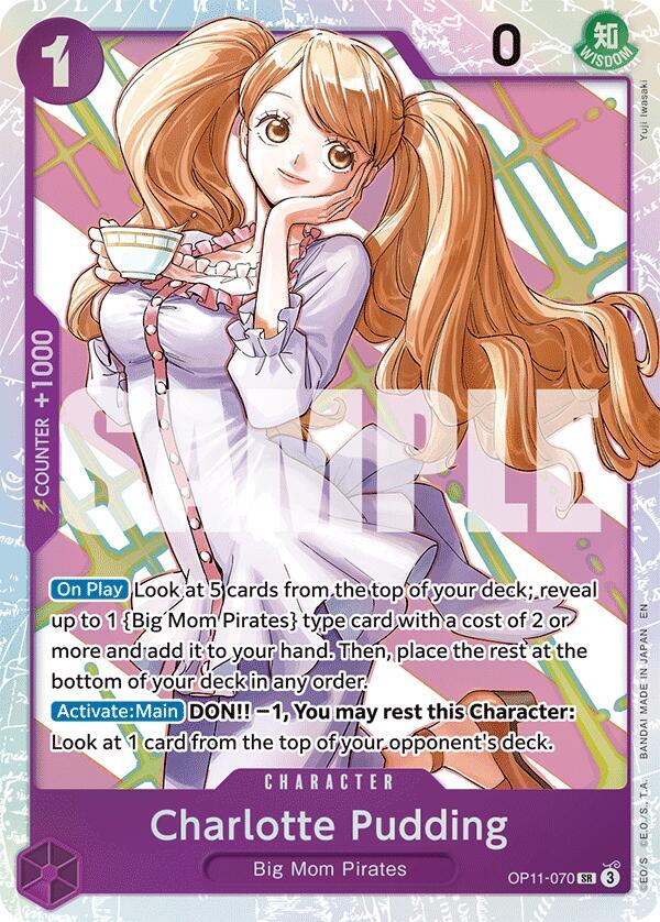 Charlotte Pudding OP11-070 A Fist of Divine Speed Foil